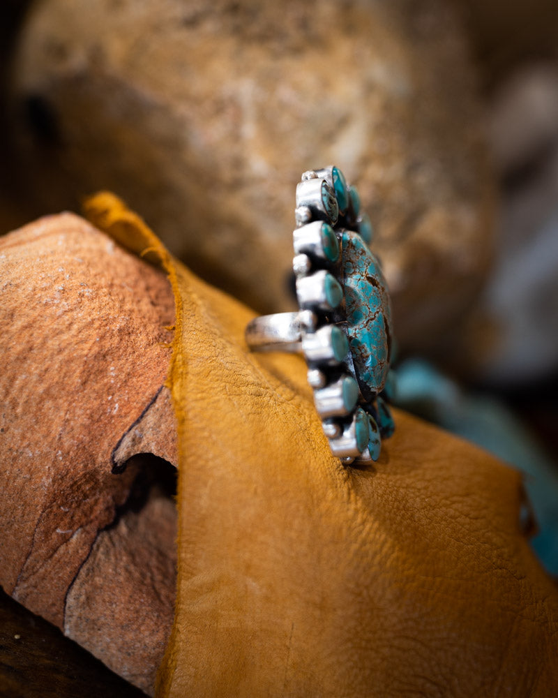 Nevada Turquoise Ring - Size 6