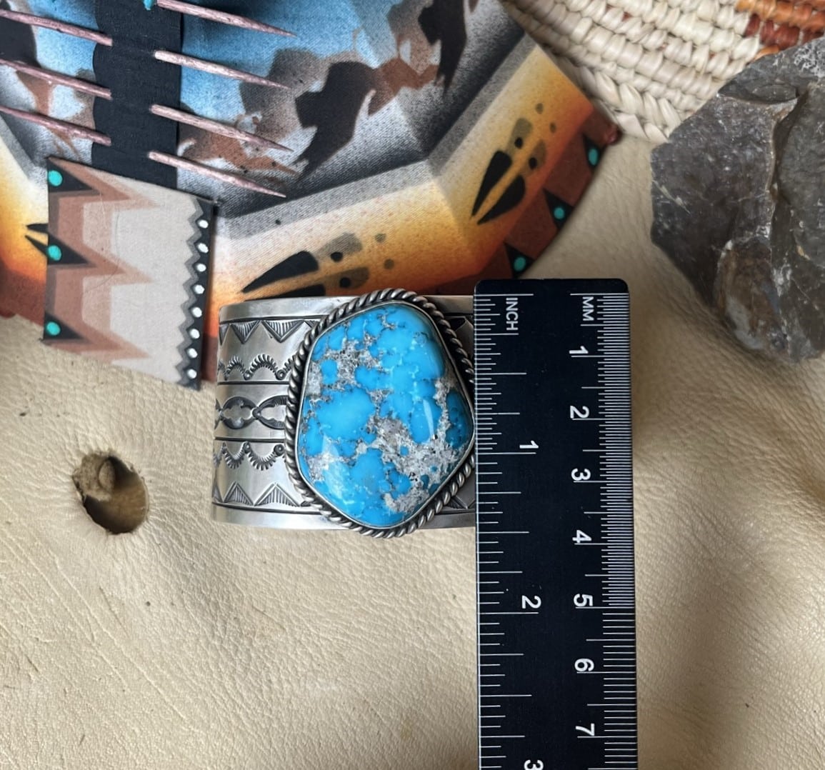 Kingman Turquoise Cuff