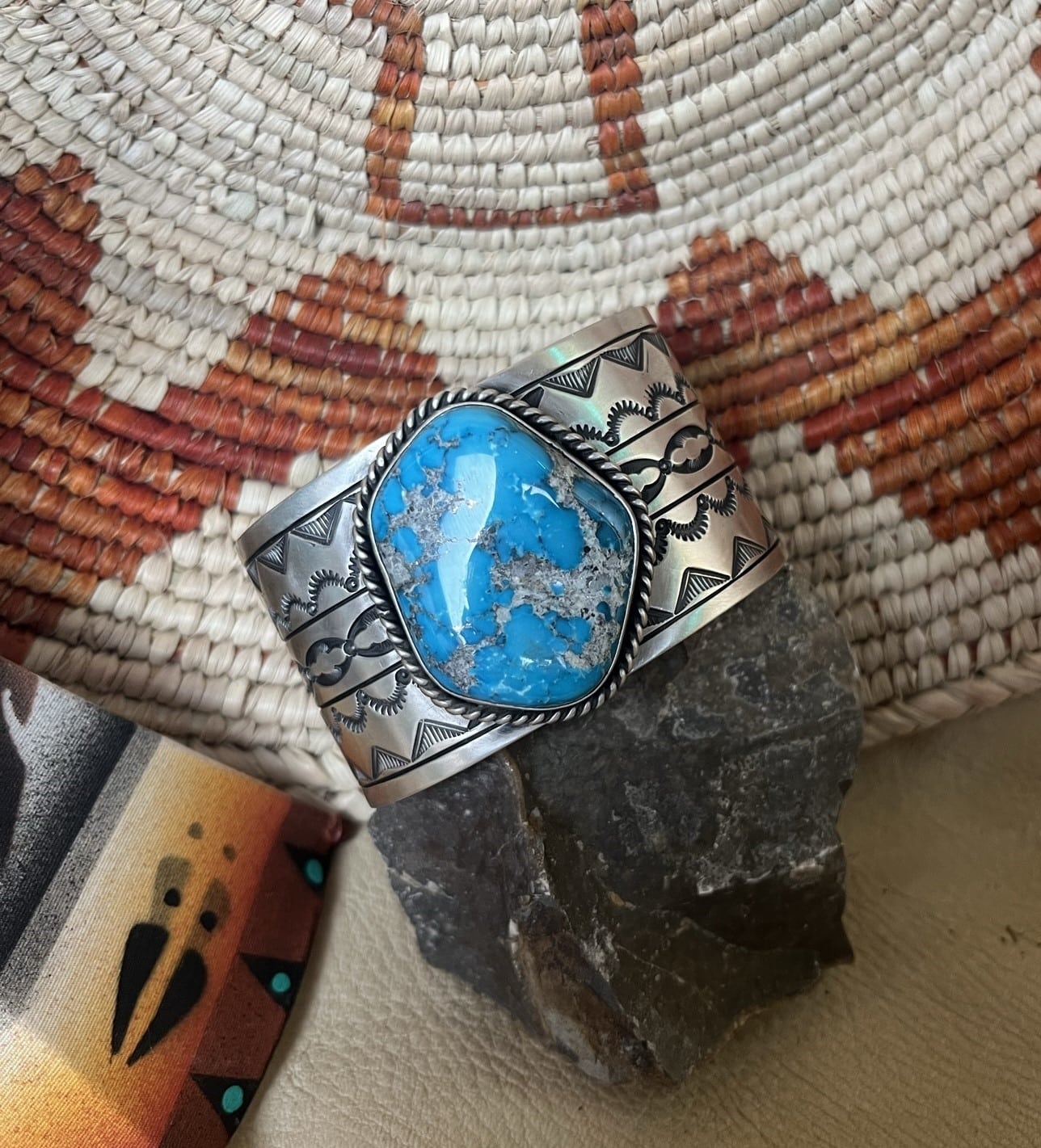 Kingman Turquoise Cuff