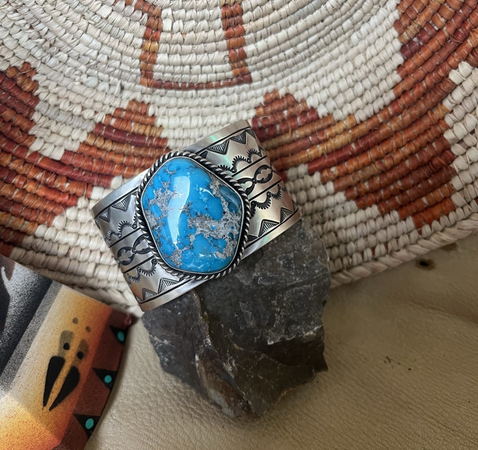 Kingman Turquoise Cuff