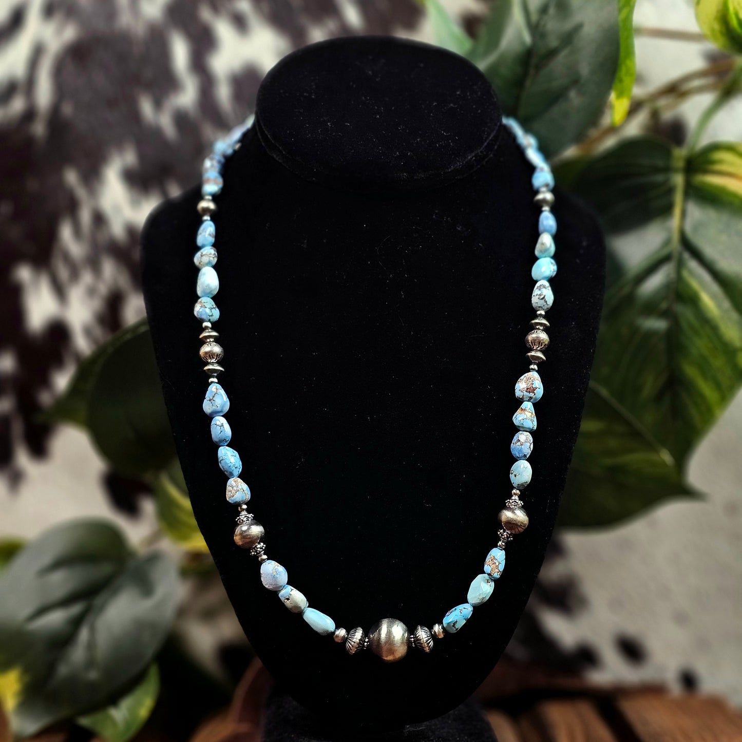 Golden Hills Turquoise Heishi Necklace - Various Styles