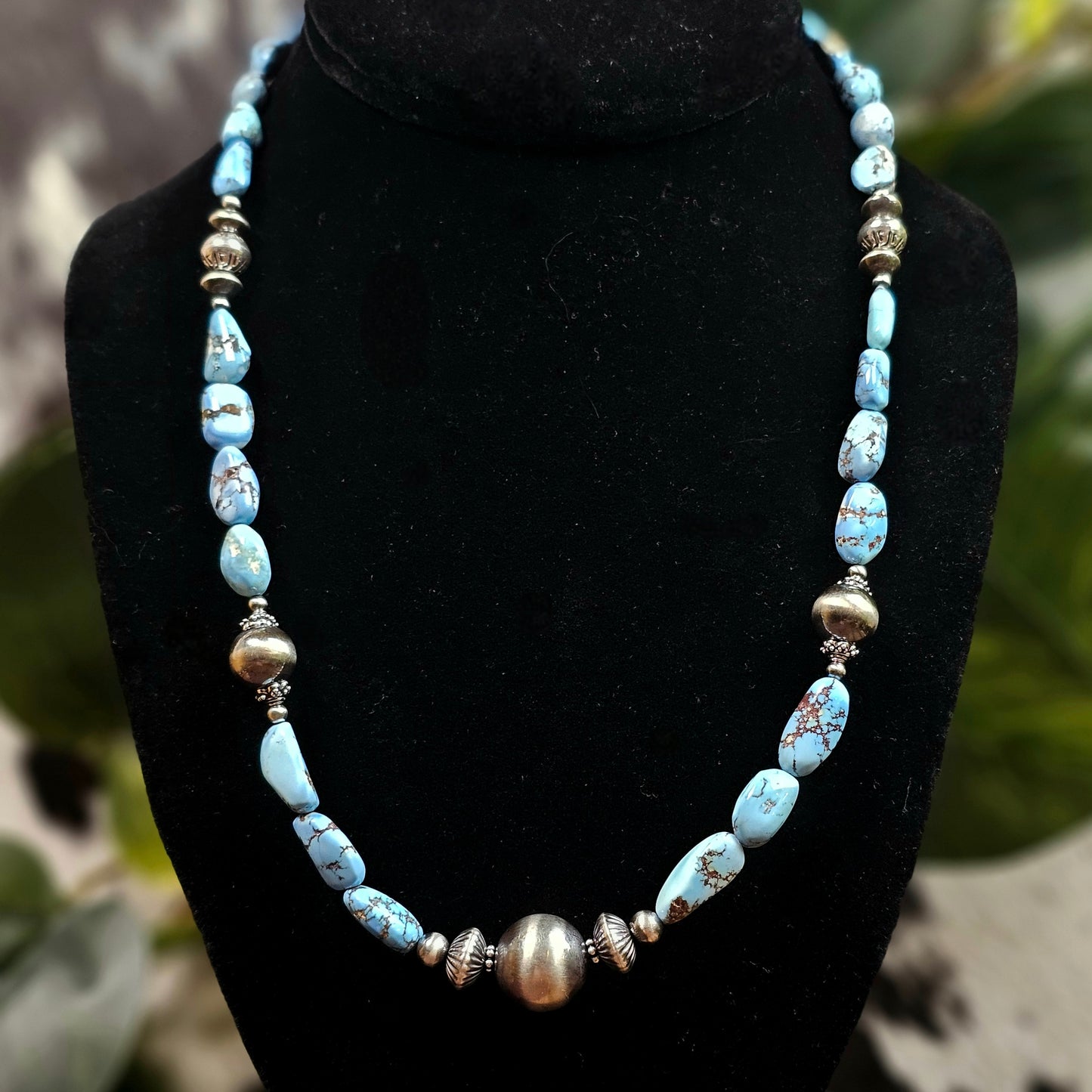 Golden Hills Turquoise Heishi Necklace - Various Styles