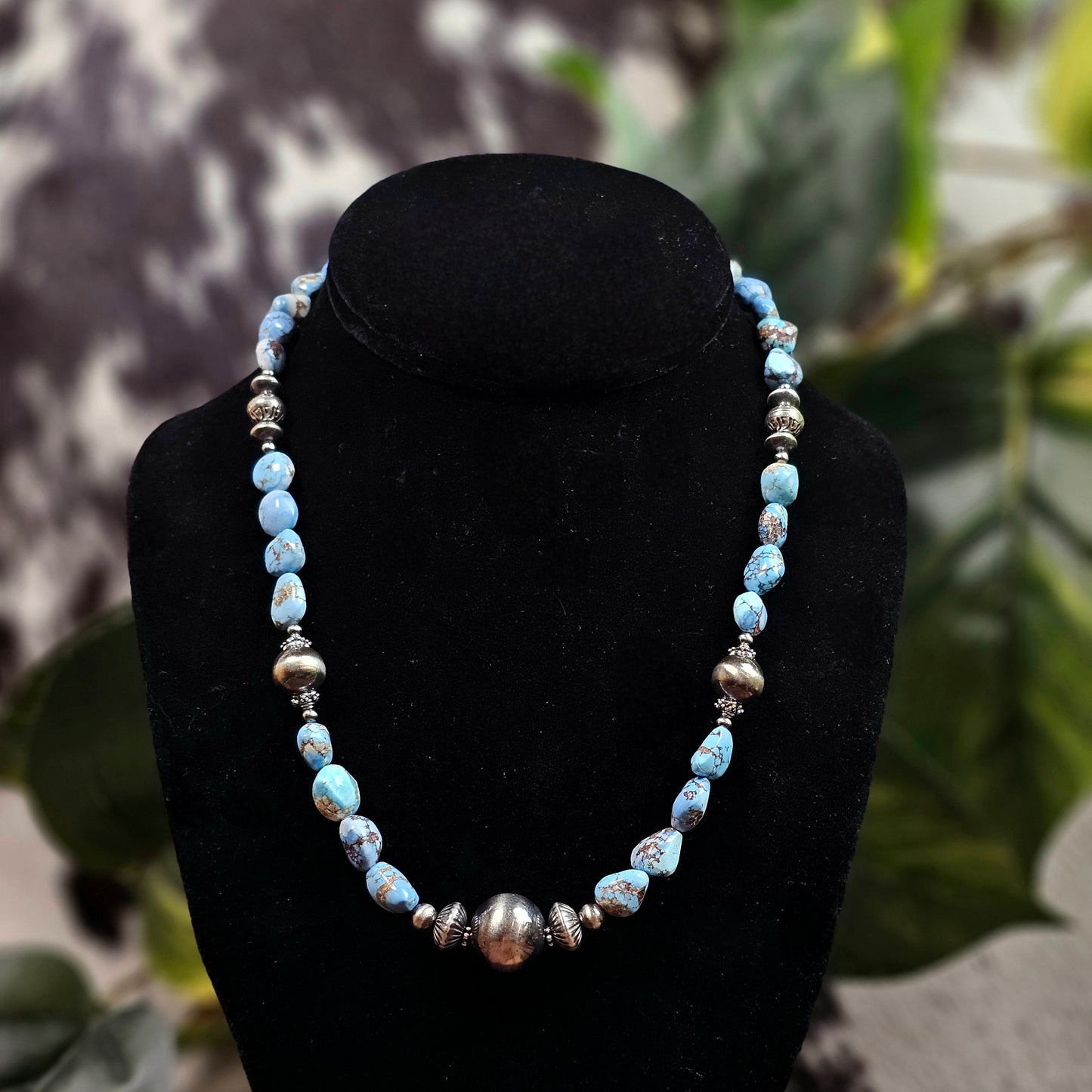 Golden Hills Turquoise Heishi Necklace - Various Styles