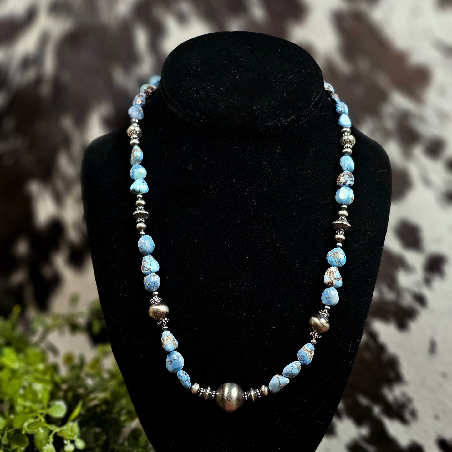 Golden Hills Turquoise Heishi Necklace - Various Styles