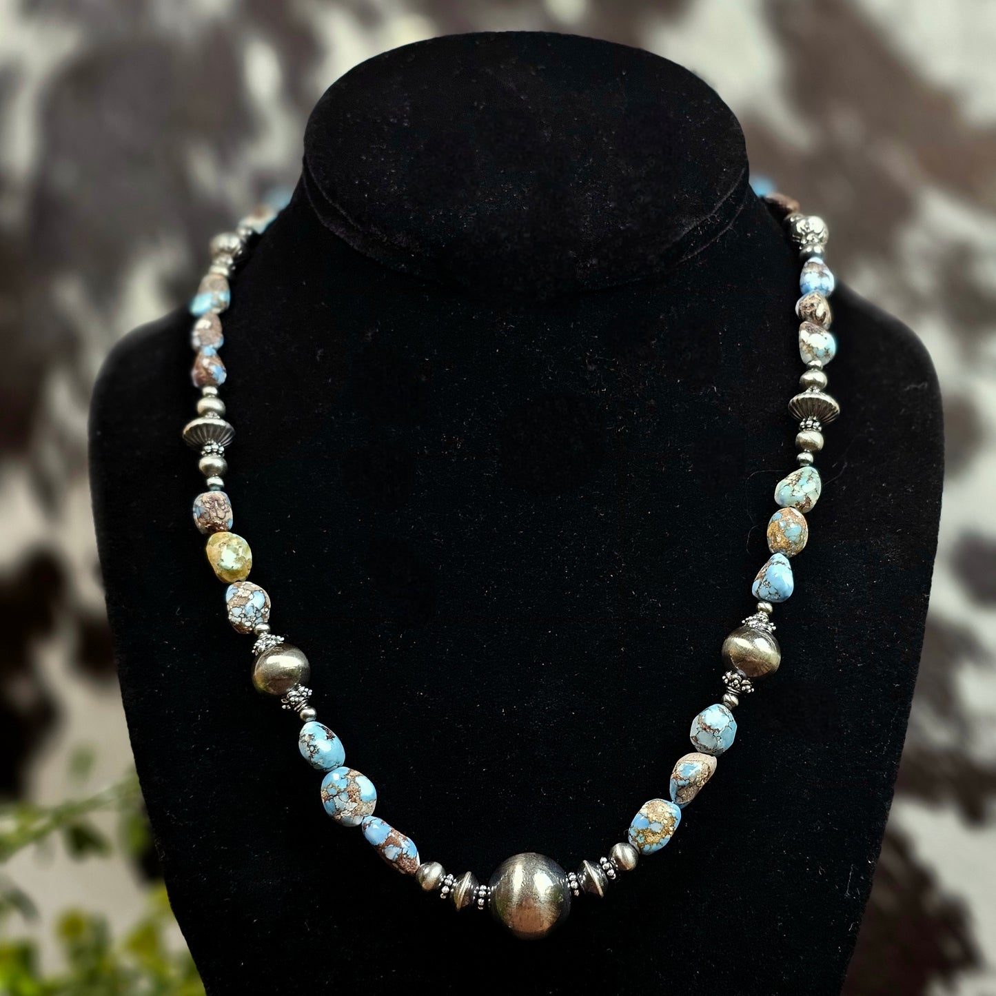 Golden Hills Turquoise Heishi Necklace - Various Styles
