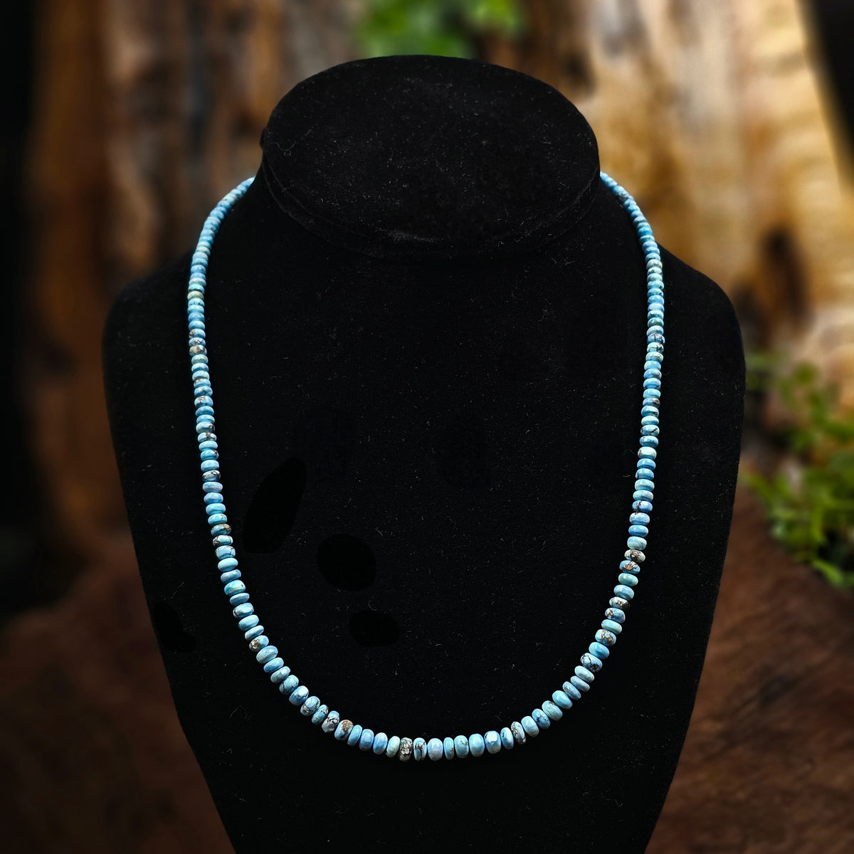 18in. Golden Hills Turquoise Heishi Necklace - Various Styles
