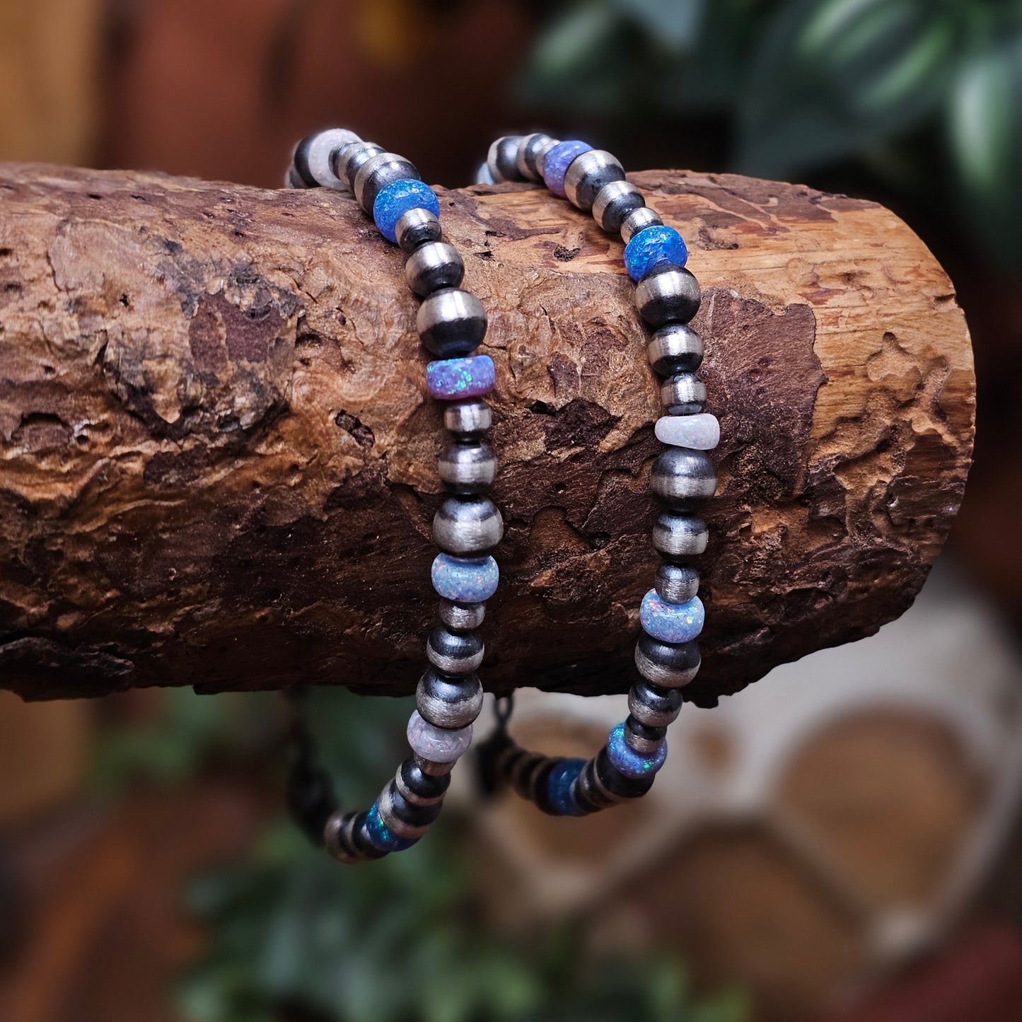 Navajo Pearl Bracelet w/ Opal - Variety Styles