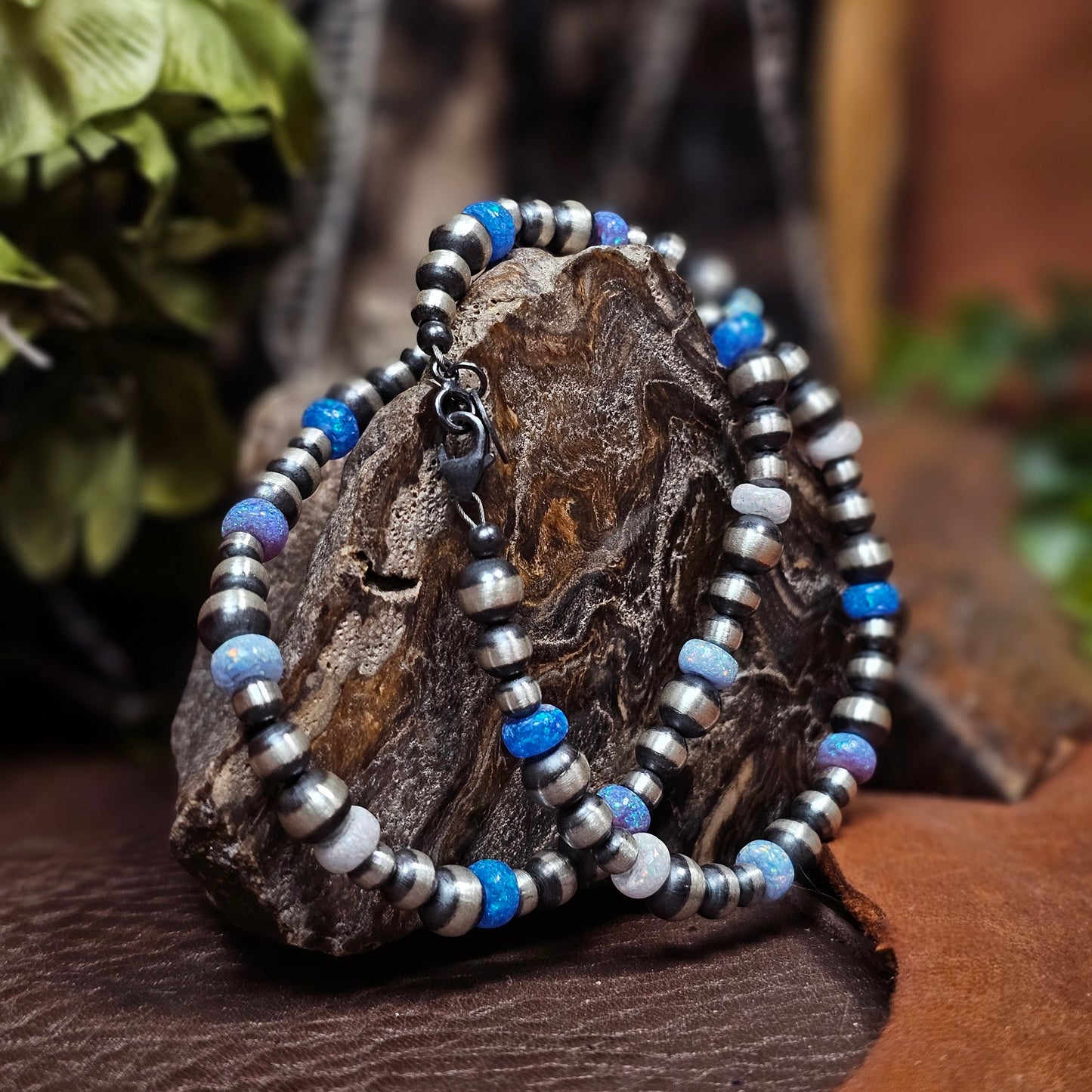 Navajo Pearl Bracelet w/ Opal - Variety Styles