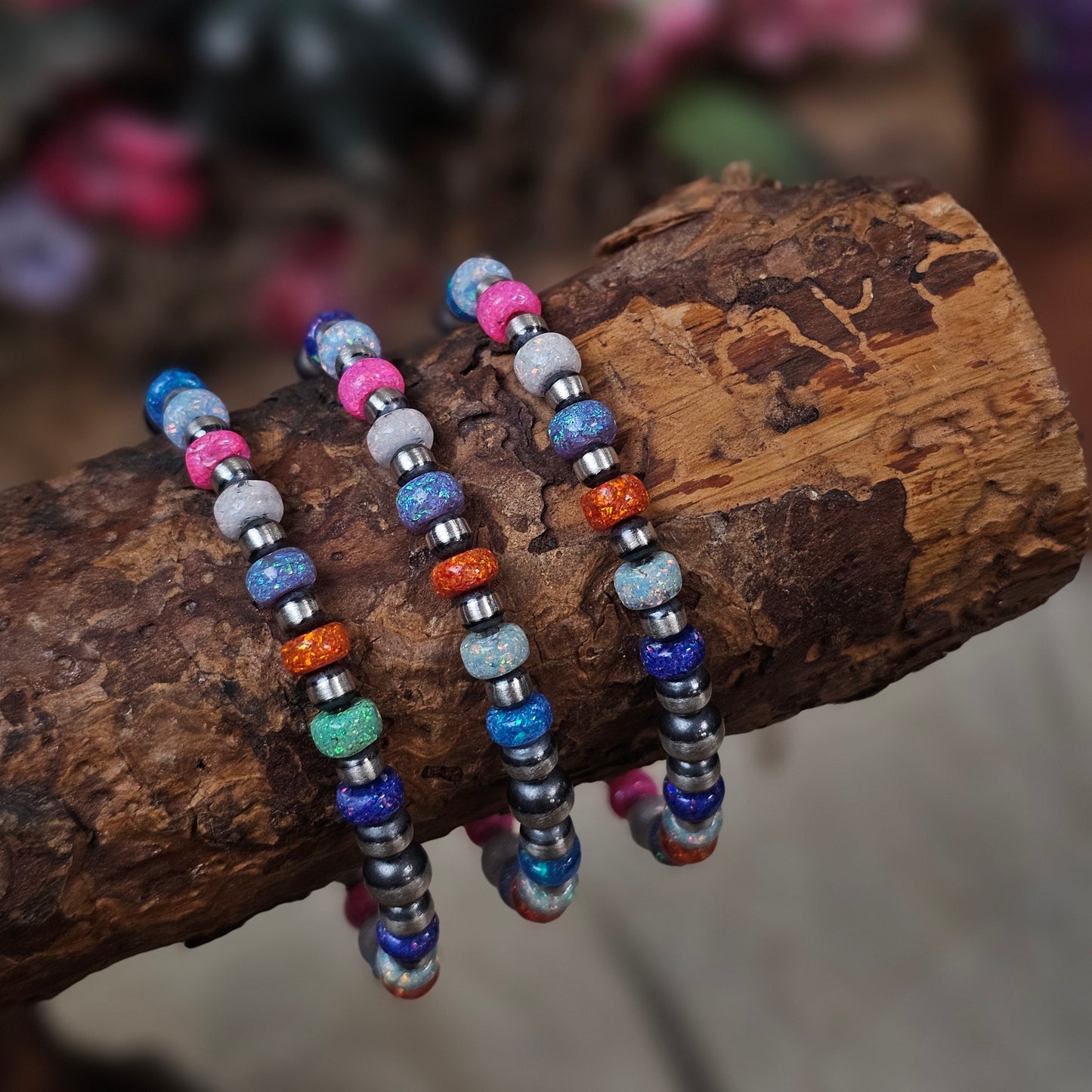 Navajo Pearl Bracelet w/ Opal - Variety Styles