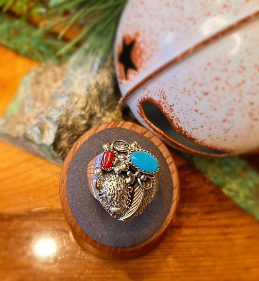 Sleeping Beauty Turquoise Ring Sz. 11.5